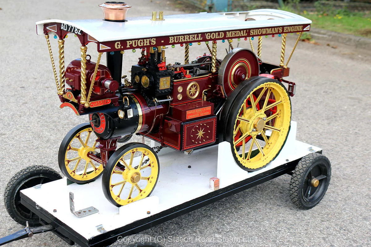2 inch scale Burrell Gold Medal Showmans tractor