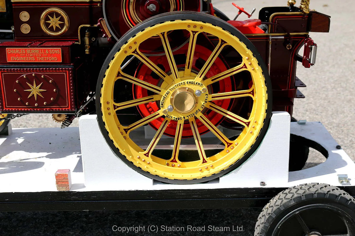 2 inch scale Burrell Gold Medal Showmans tractor