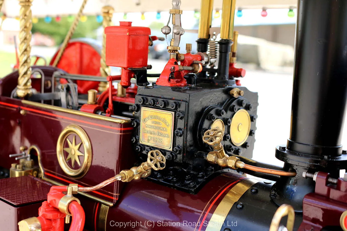 2 inch scale Burrell Gold Medal Showmans tractor
