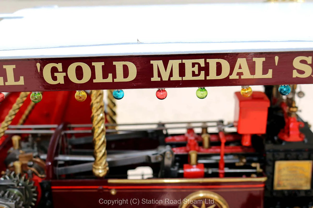2 inch scale Burrell Gold Medal Showmans tractor