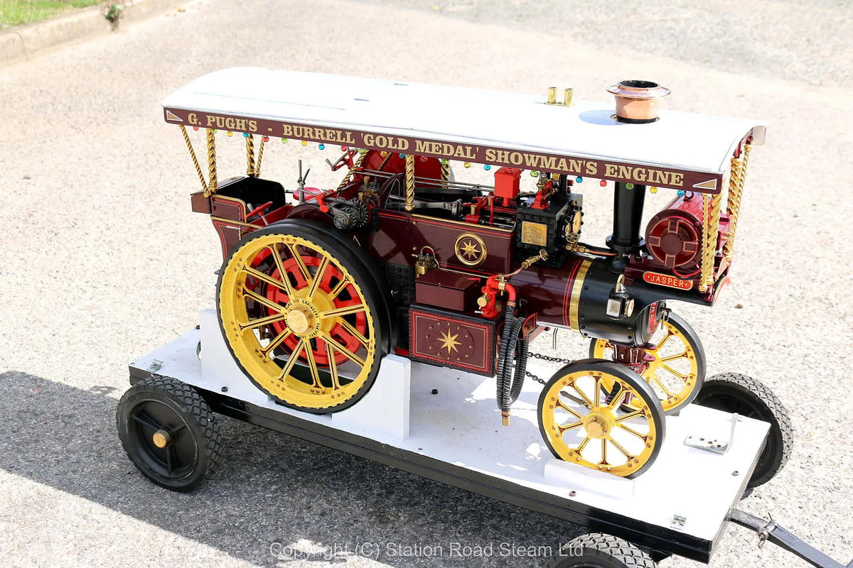 2 inch scale Burrell Gold Medal Showmans tractor