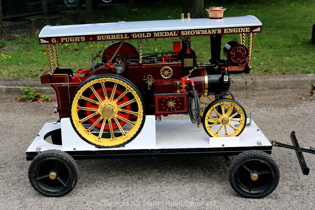 2 inch scale Burrell Gold Medal Showmans tractor