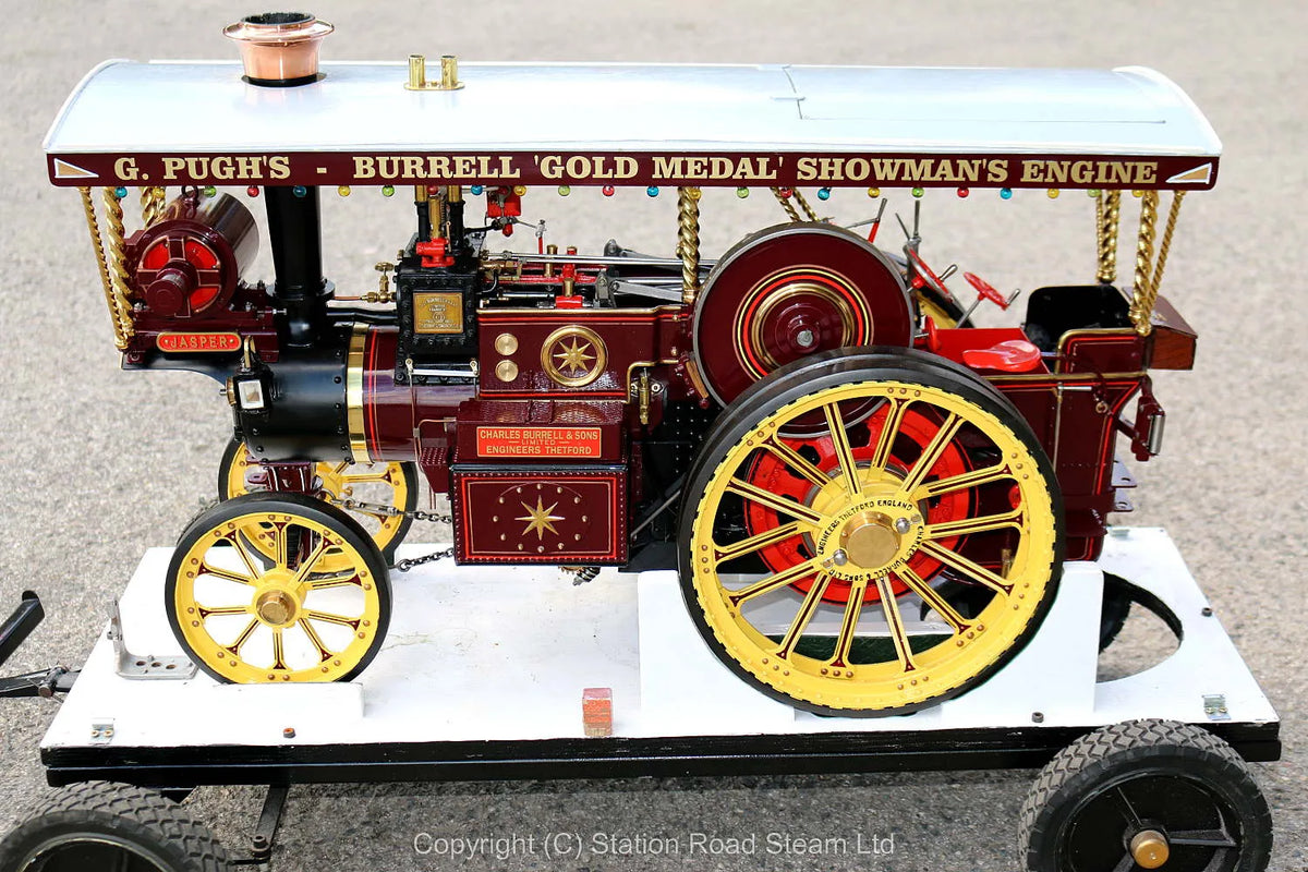 2 inch scale Burrell Gold Medal Showmans tractor