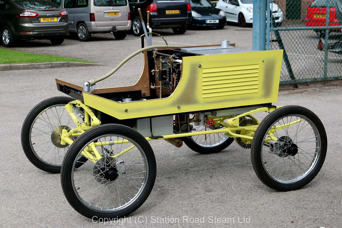 Part-built Likamobile steam car