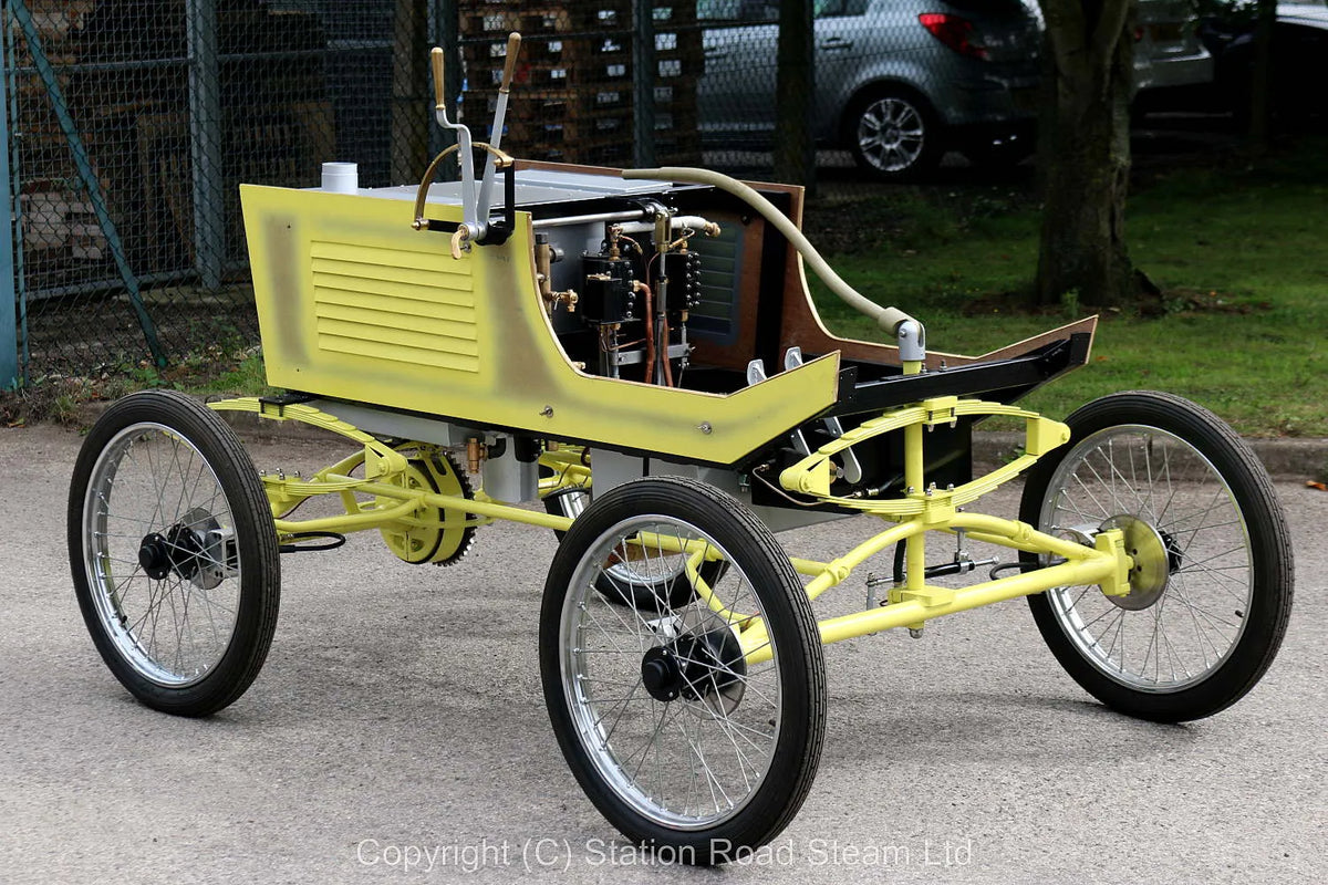 Part-built Likamobile steam car