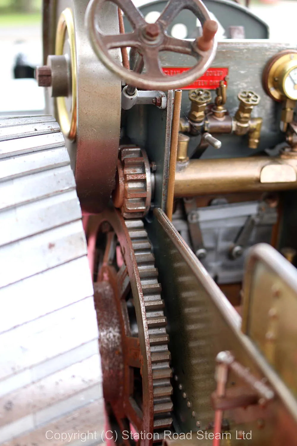 Part-built 2 inch scale Burrell Gold Medal tractor