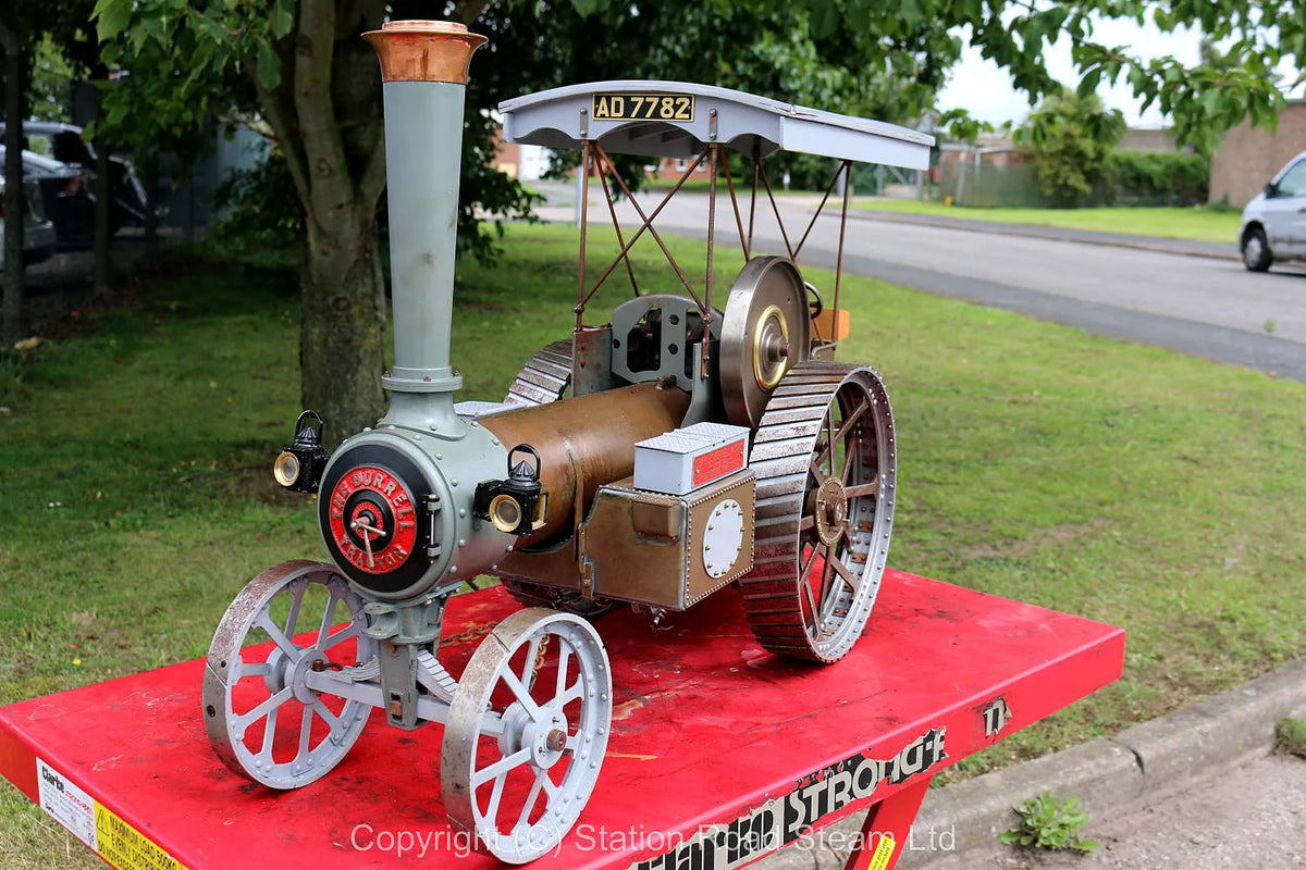 Part-built 2 inch scale Burrell Gold Medal tractor