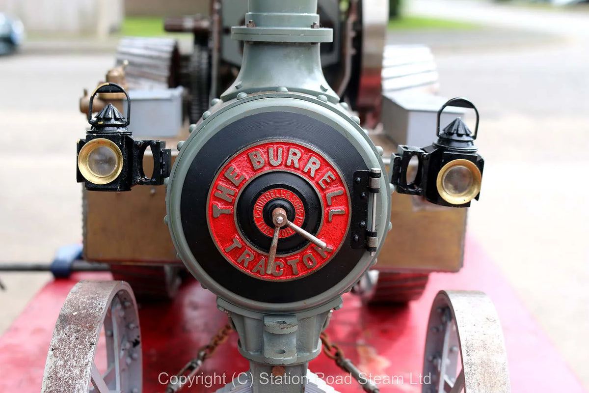 Part-built 2 inch scale Burrell Gold Medal tractor