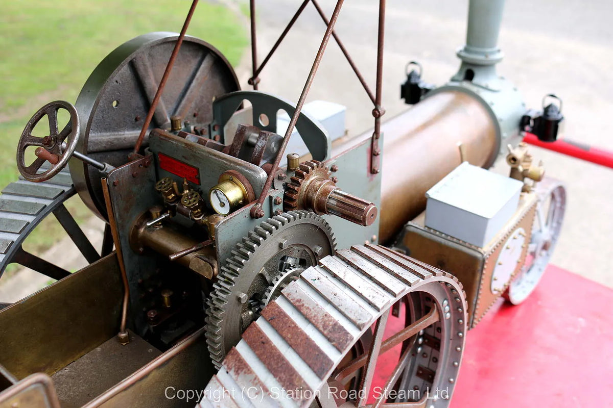 Part-built 2 inch scale Burrell Gold Medal tractor