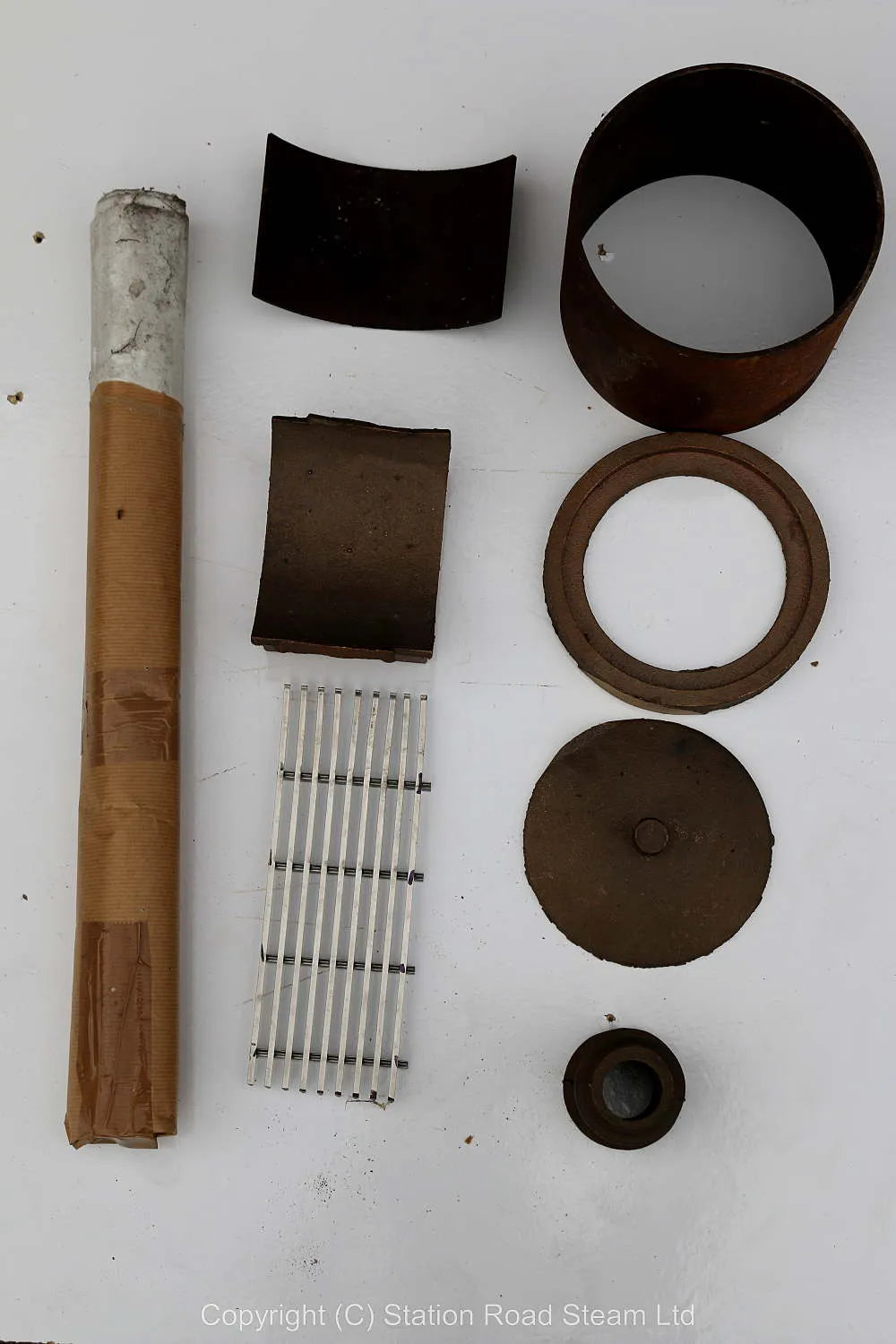 5 inch gauge part-built LNER 2-8-0, commercial boiler