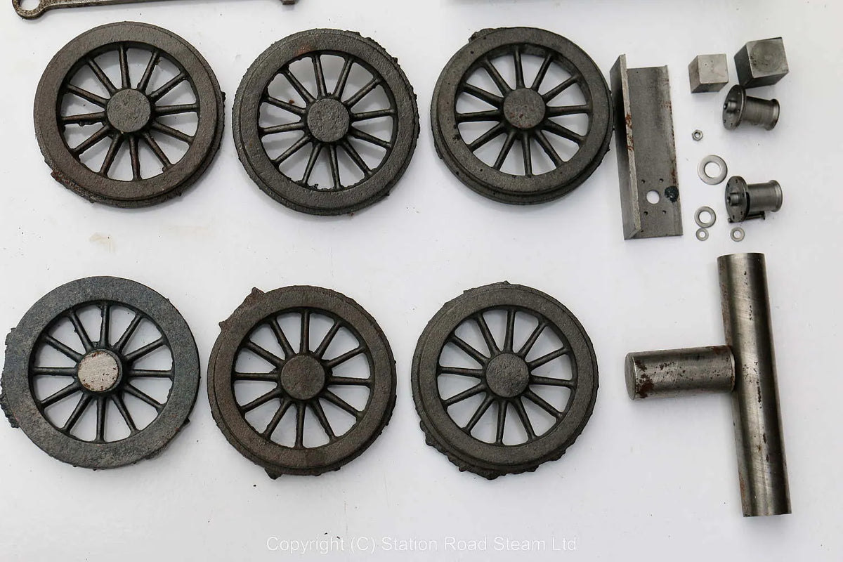 5 inch gauge part-built LNER 2-8-0, commercial boiler