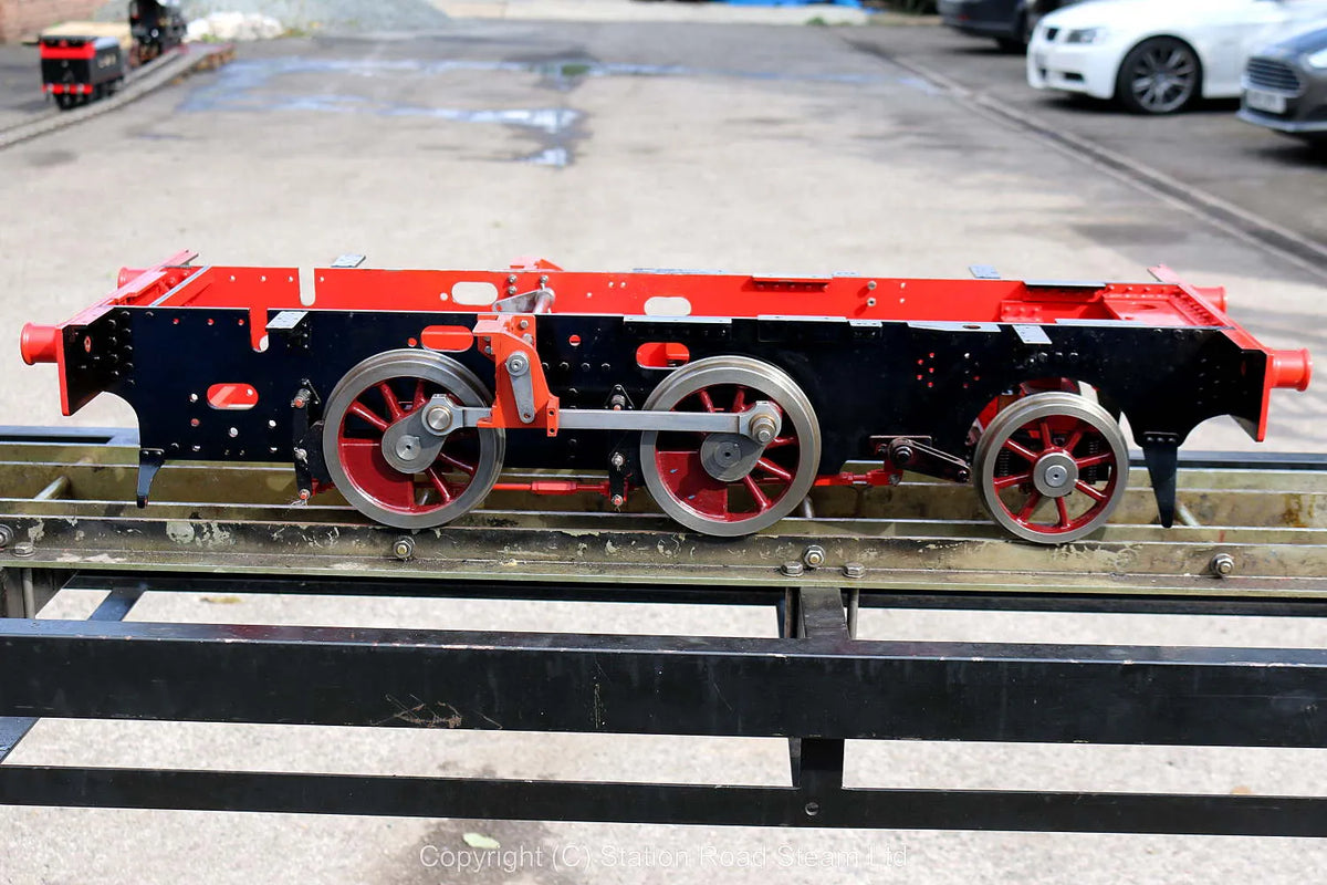 Part-built 7 1/4 inch gauge "Bridget" with commercial boiler