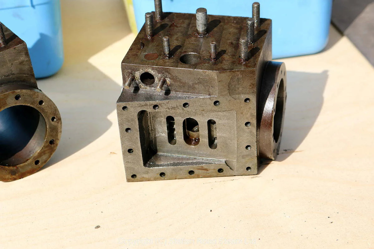 Part-built 7 1/4 inch gauge "Bridget" with commercial boiler