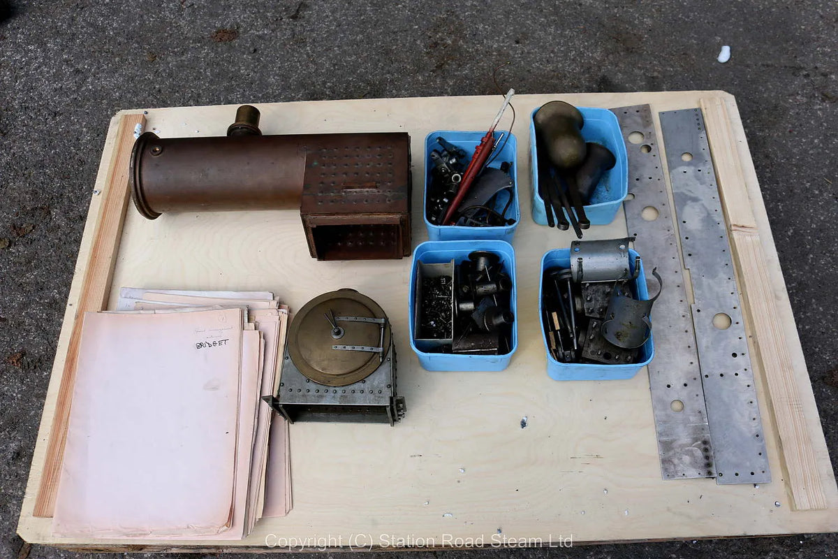 Part-built 7 1/4 inch gauge "Bridget" with commercial boiler