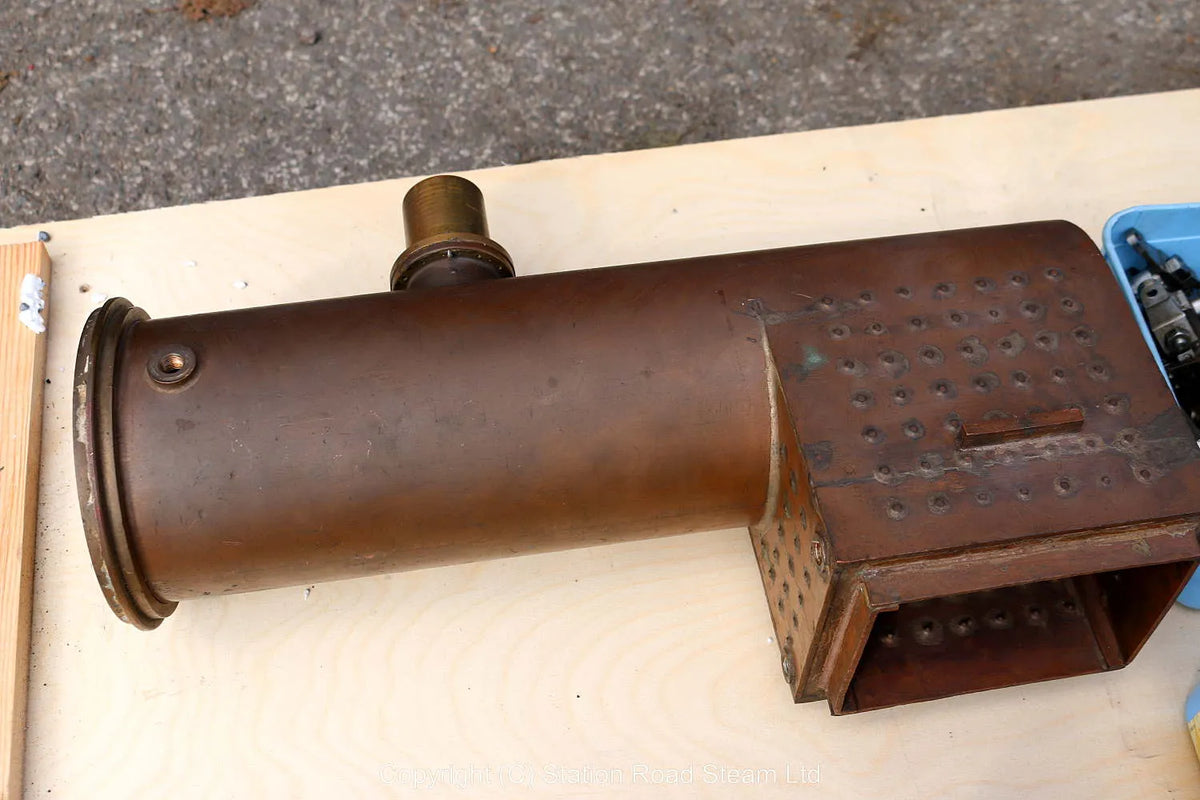 Part-built 7 1/4 inch gauge "Bridget" with commercial boiler