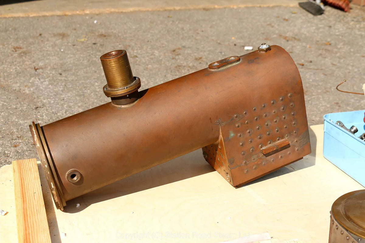 Part-built 7 1/4 inch gauge "Bridget" with commercial boiler