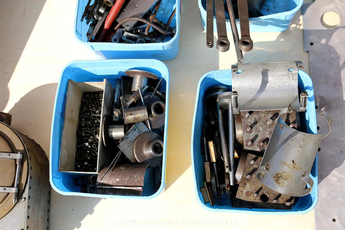Part-built 7 1/4 inch gauge "Bridget" with commercial boiler