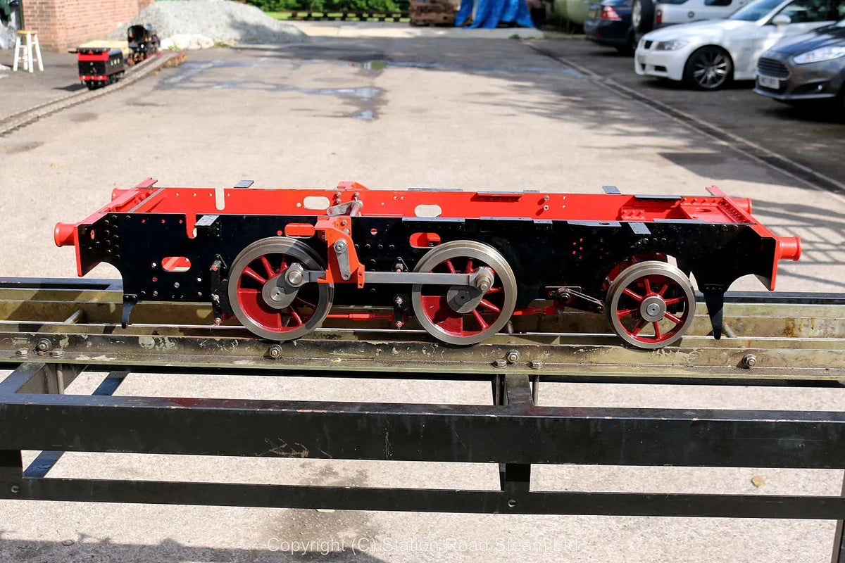 Part-built 7 1/4 inch gauge "Bridget" with commercial boiler