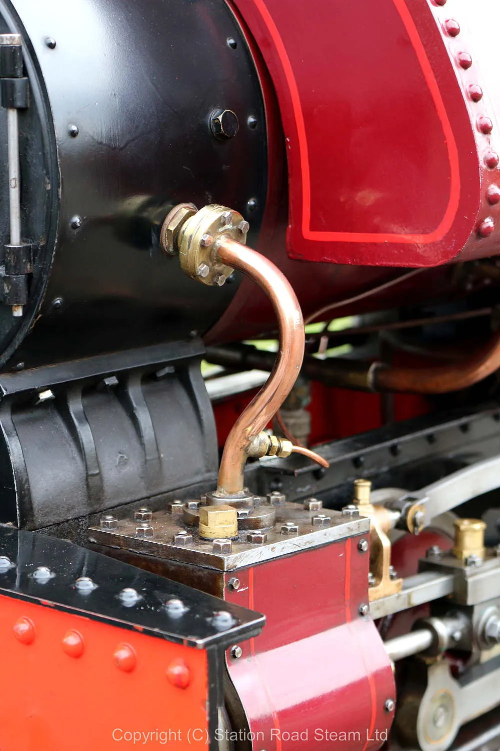 7 1/4 inch gauge Bagnall with driving truck