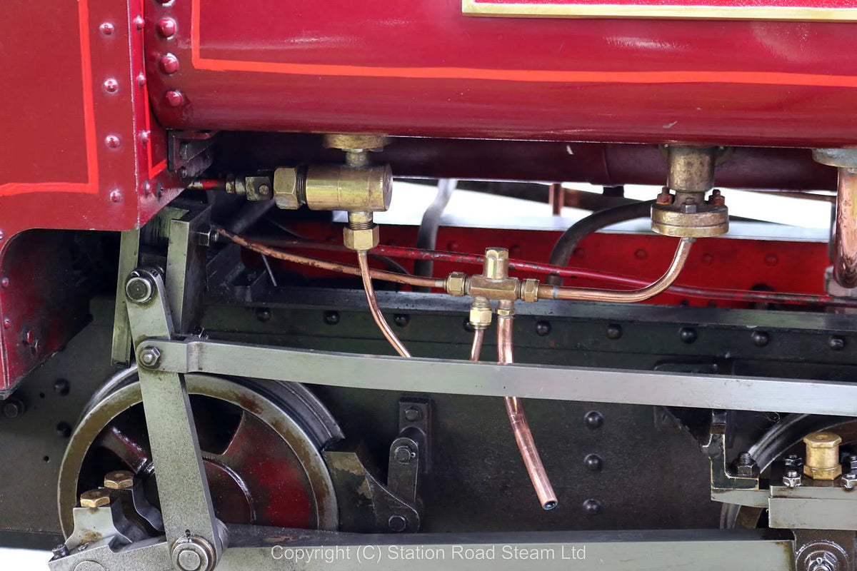 7 1/4 inch gauge Bagnall with driving truck