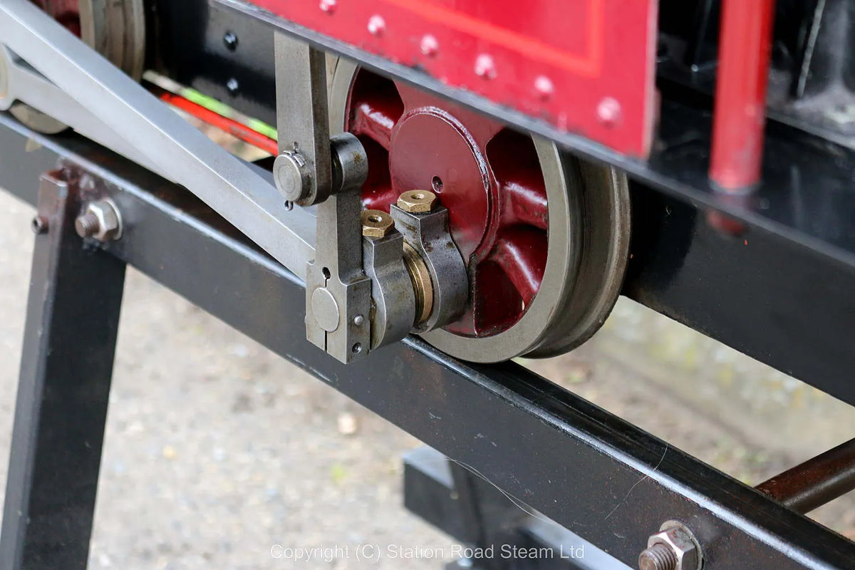 7 1/4 inch gauge Bagnall with driving truck