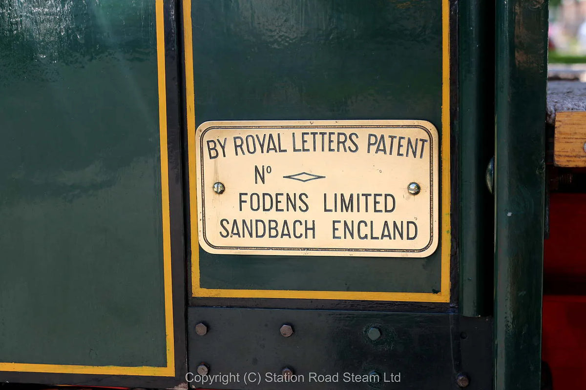 4 1/2 inch scale Foden steam lorry