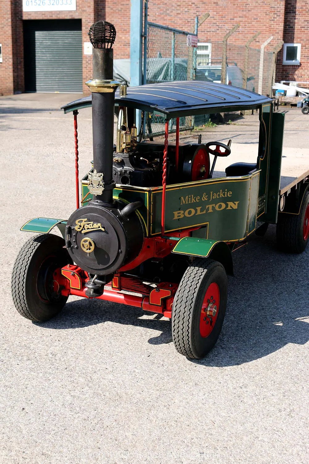 4 1/2 inch scale Foden steam lorry