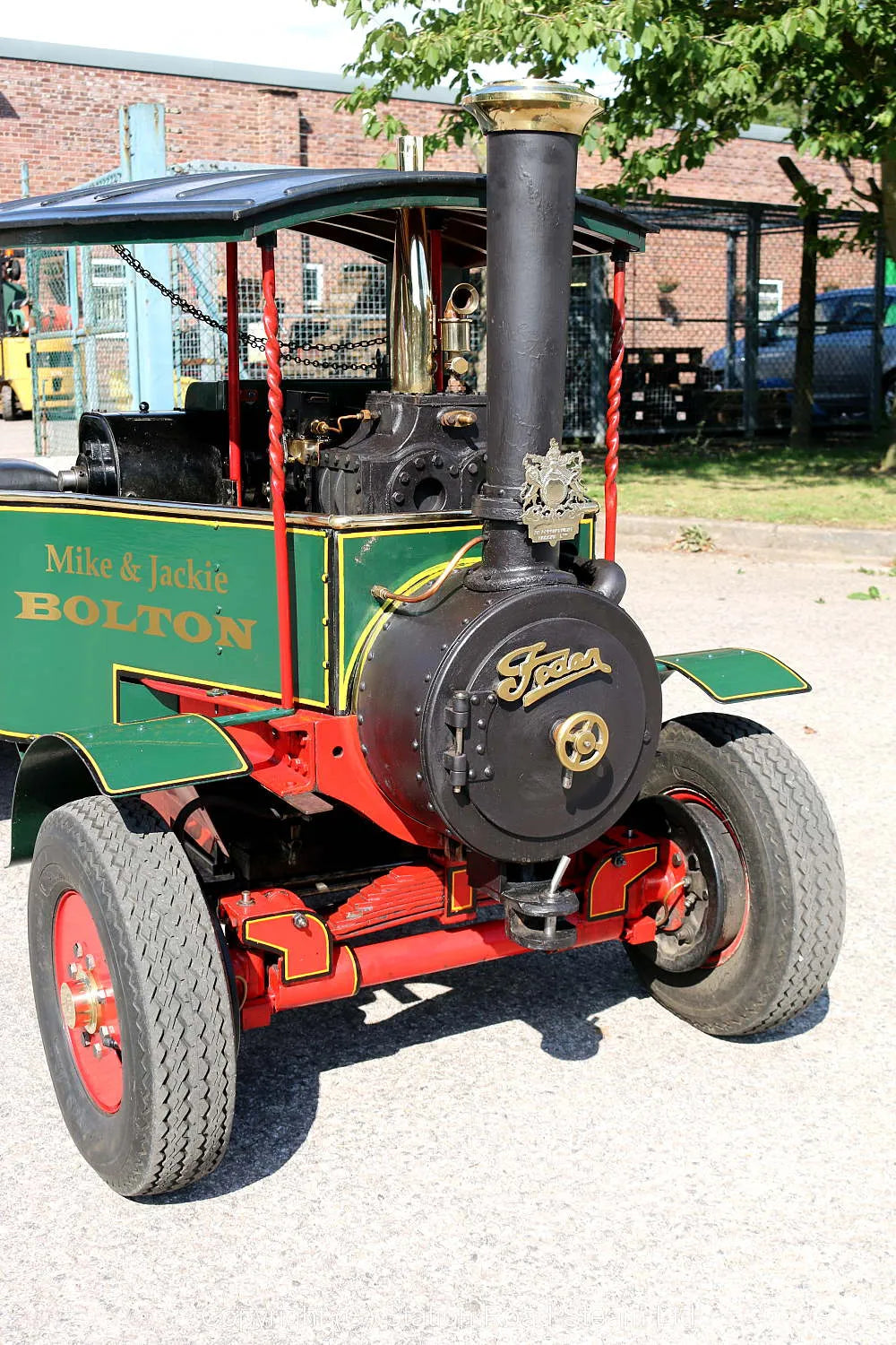 4 1/2 inch scale Foden steam lorry
