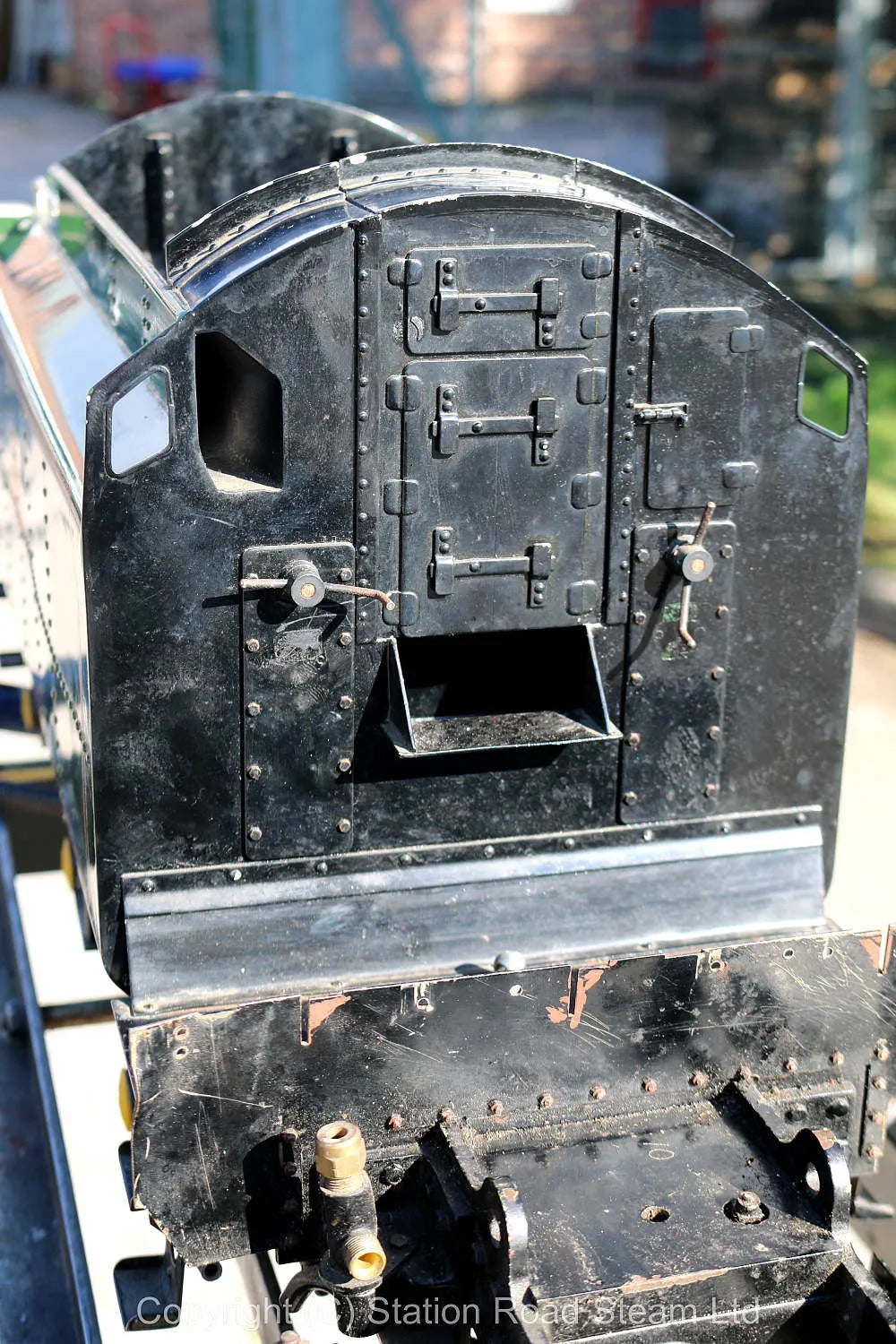 Part-built 5 inch gauge "Britannia" with tender