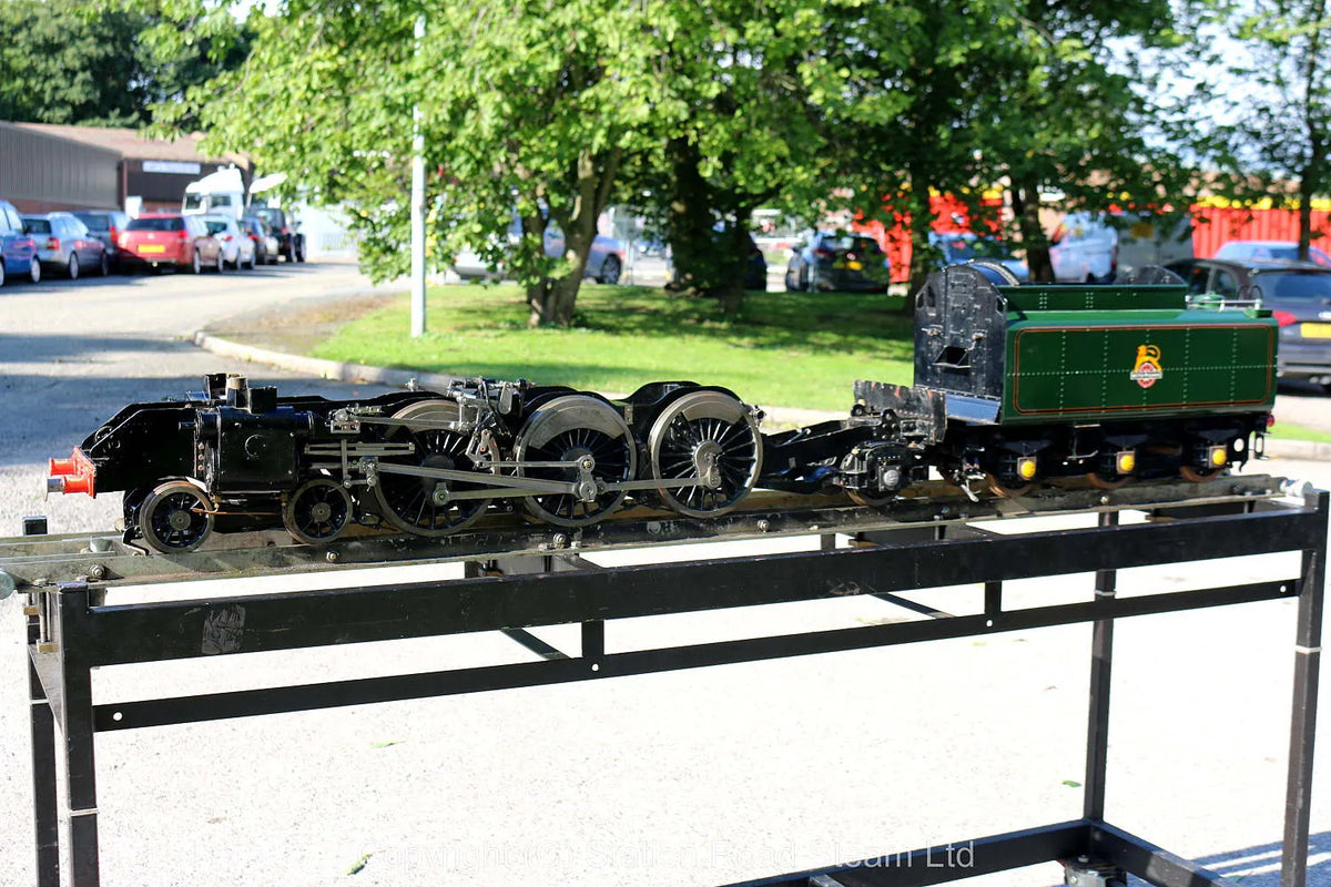 Part-built 5 inch gauge "Britannia" with tender