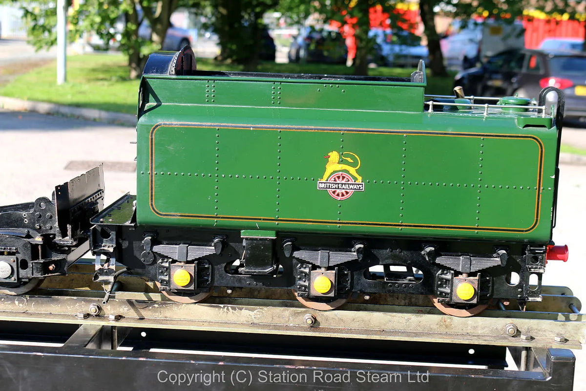 Part-built 5 inch gauge "Britannia" with tender