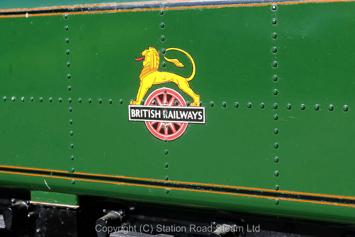 Part-built 5 inch gauge "Britannia" with tender