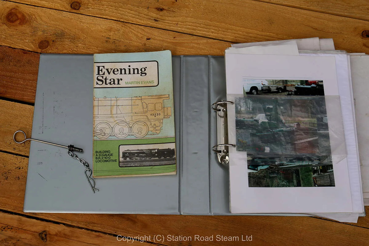 3 1/2 inch gauge BR 9F 2-10-0 "Evening Star"
