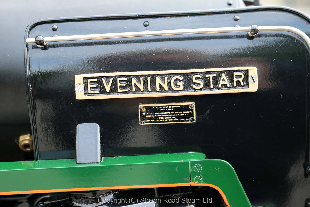 3 1/2 inch gauge BR 9F 2-10-0 "Evening Star"