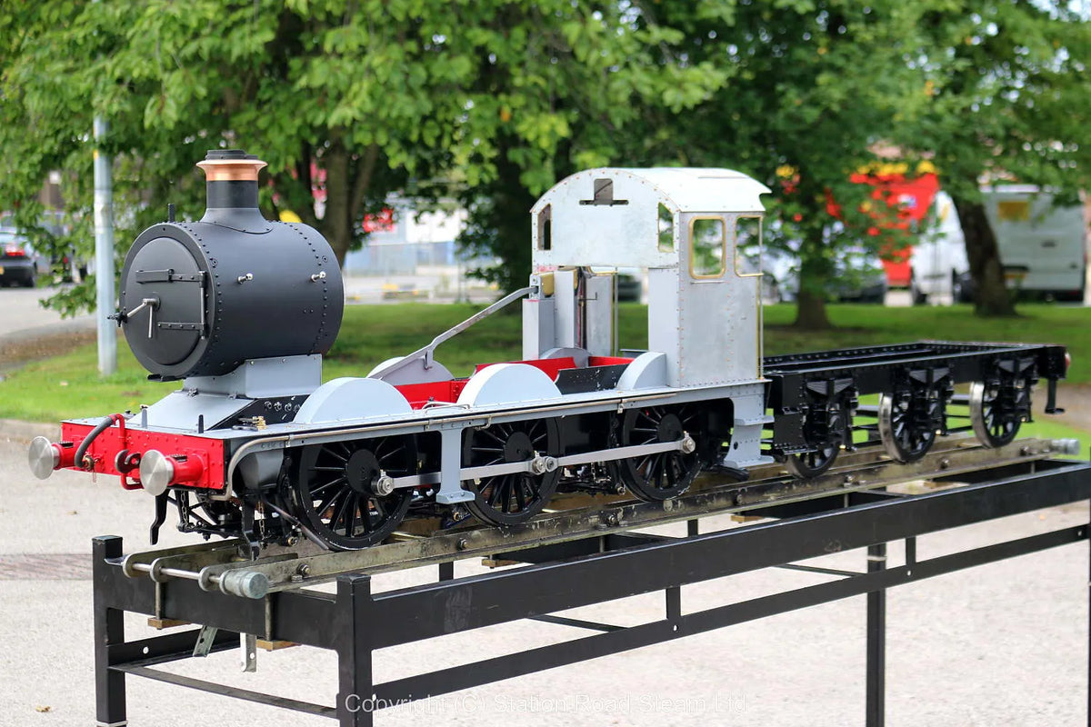 Part-built 7 1/4 inch gauge GWR Collet 0-6-0