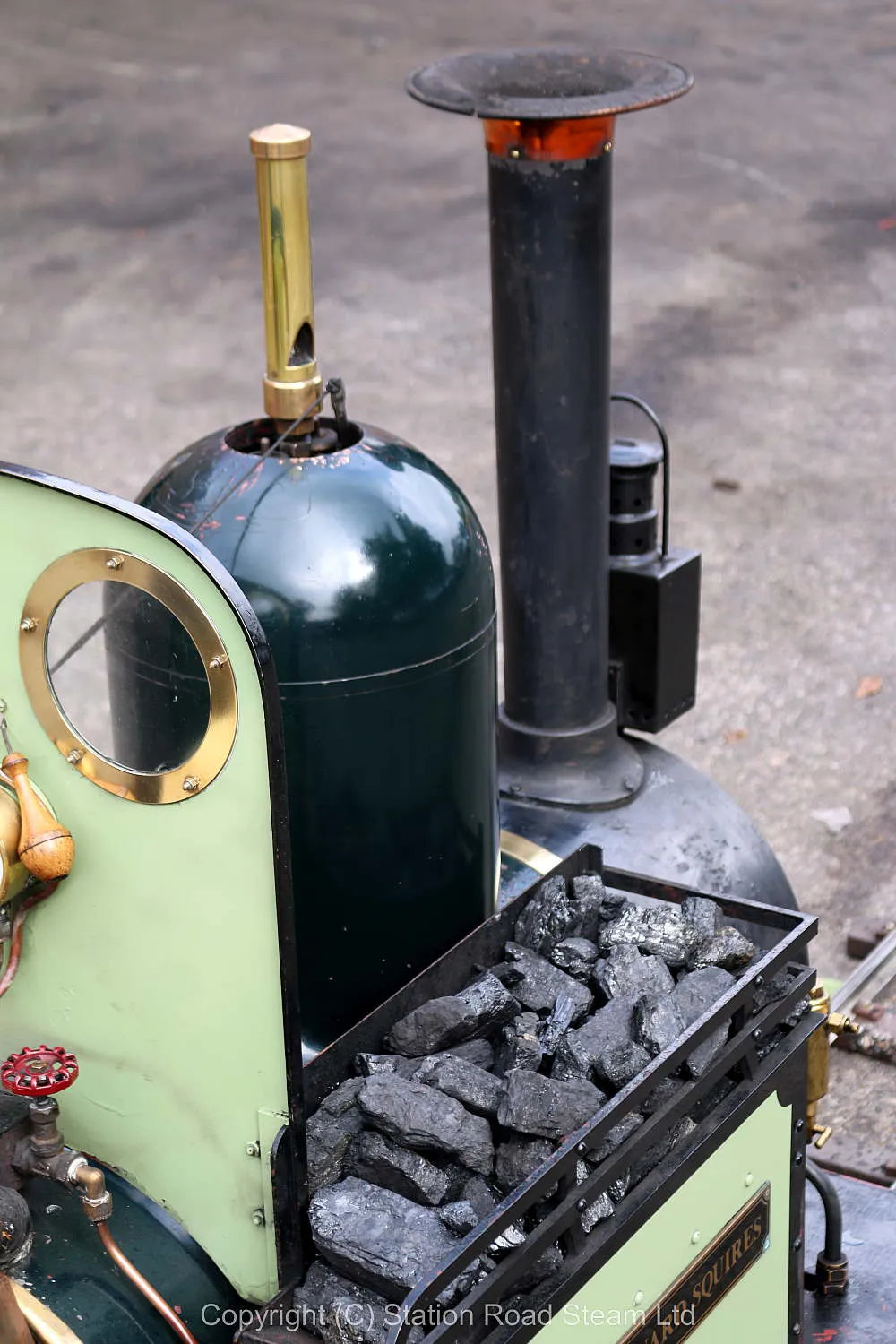 7 1/4 inch gauge "Tinkerbell" 0-4-2T