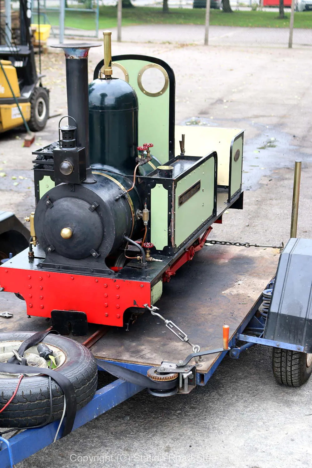 7 1/4 inch gauge "Tinkerbell" 0-4-2T