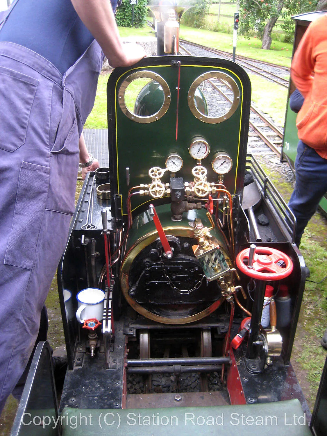 7 1/4 inch gauge "Tinkerbell" 0-4-2T