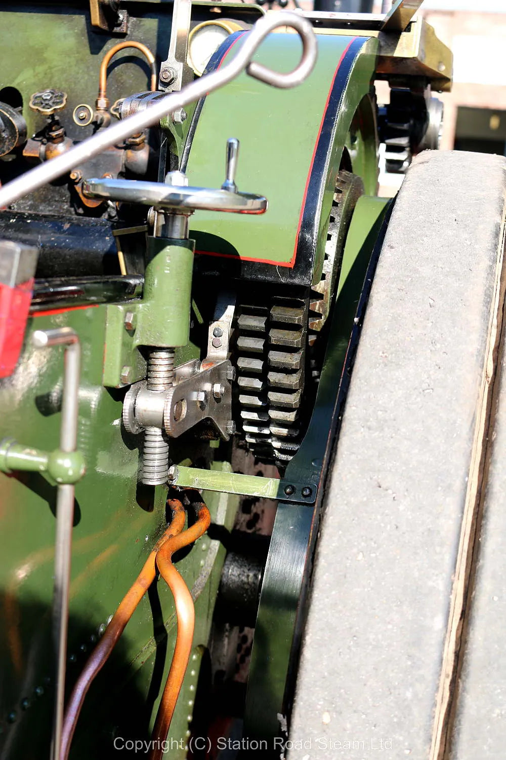 4 inch scale Burrell Traction Engine