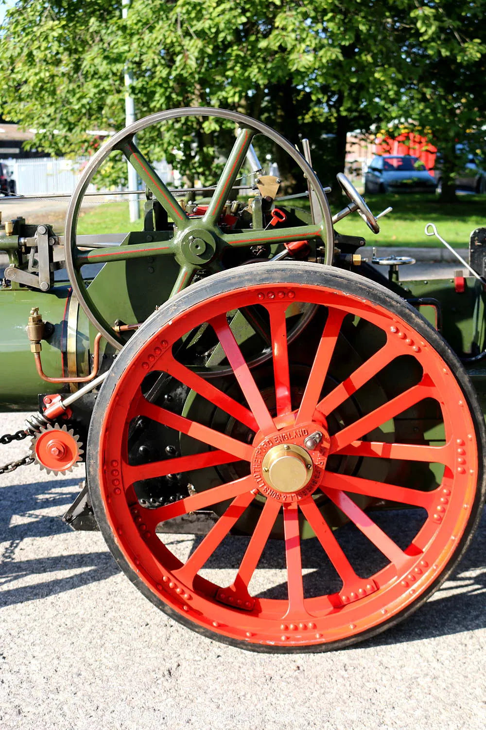4 inch scale Burrell Traction Engine