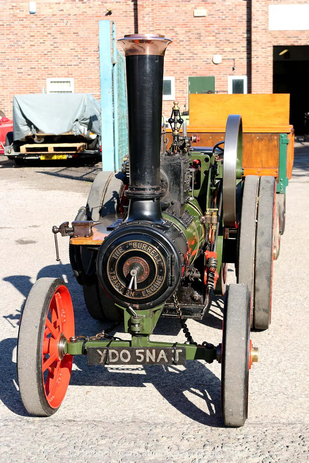4 inch scale Burrell Traction Engine