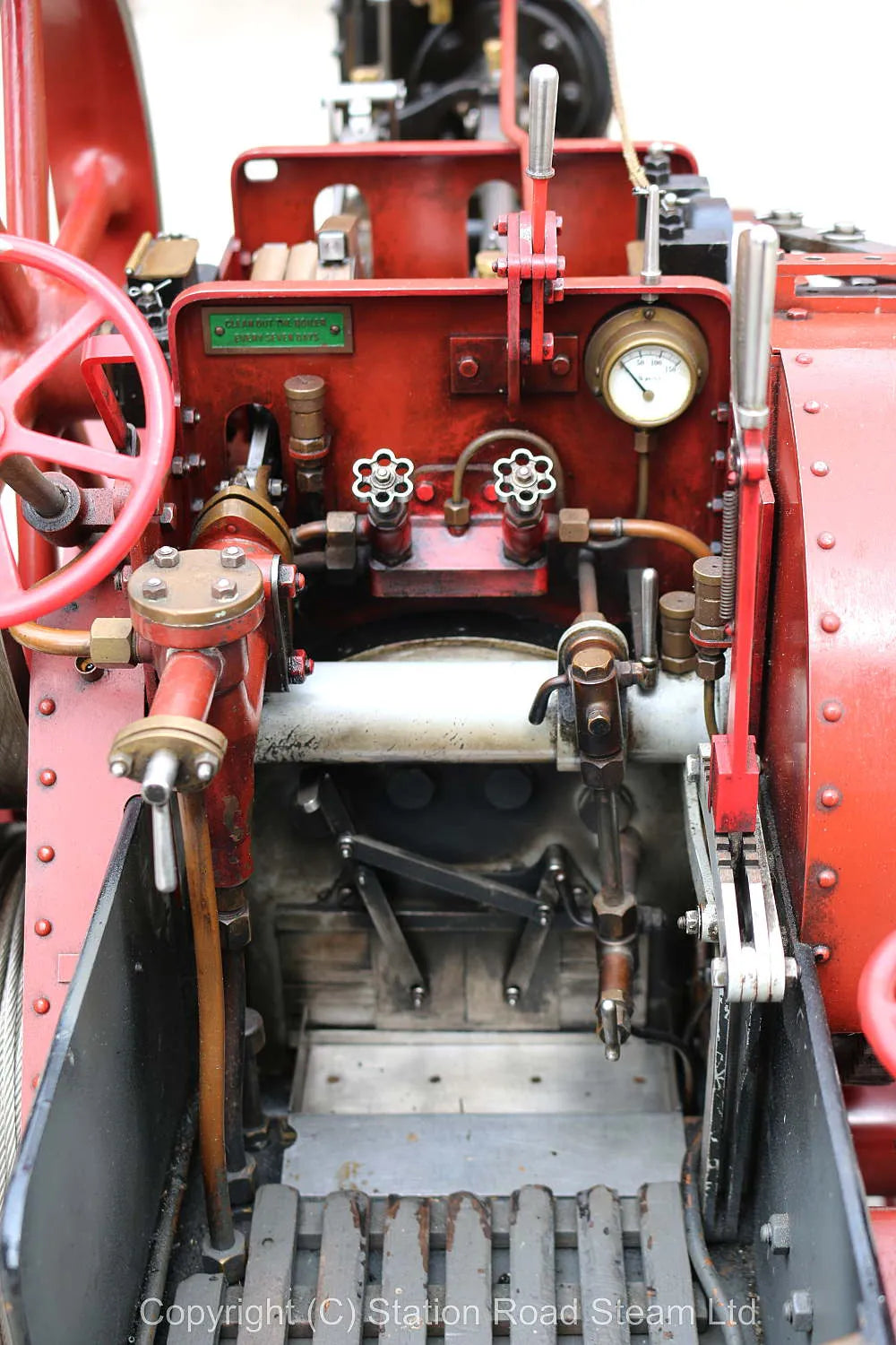 3 inch scale Burrell agricultural engine