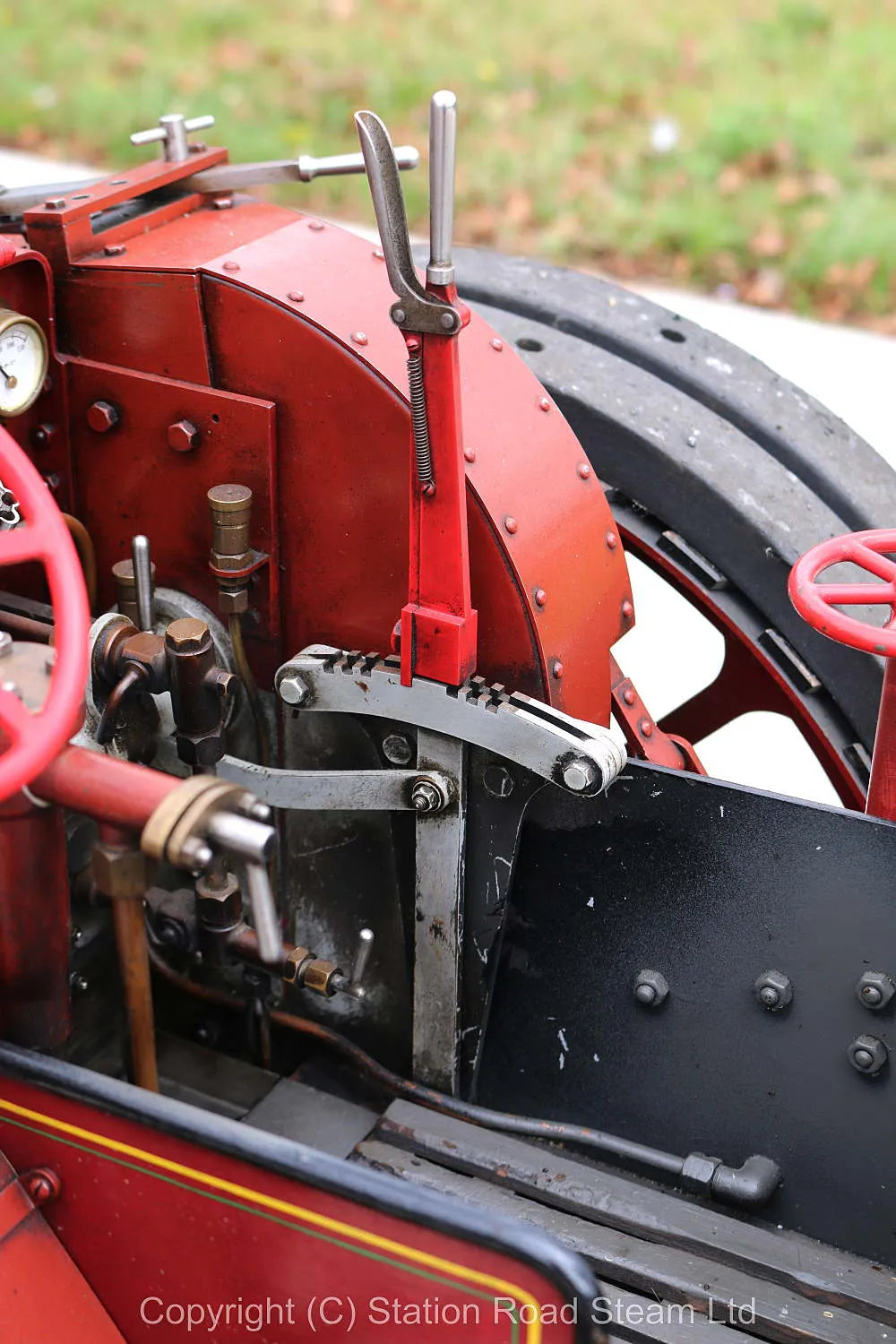 3 inch scale Burrell agricultural engine