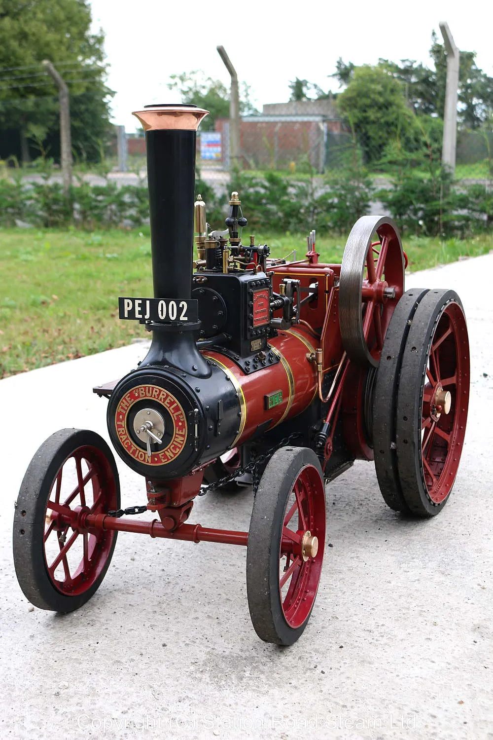 3 inch scale Burrell agricultural engine
