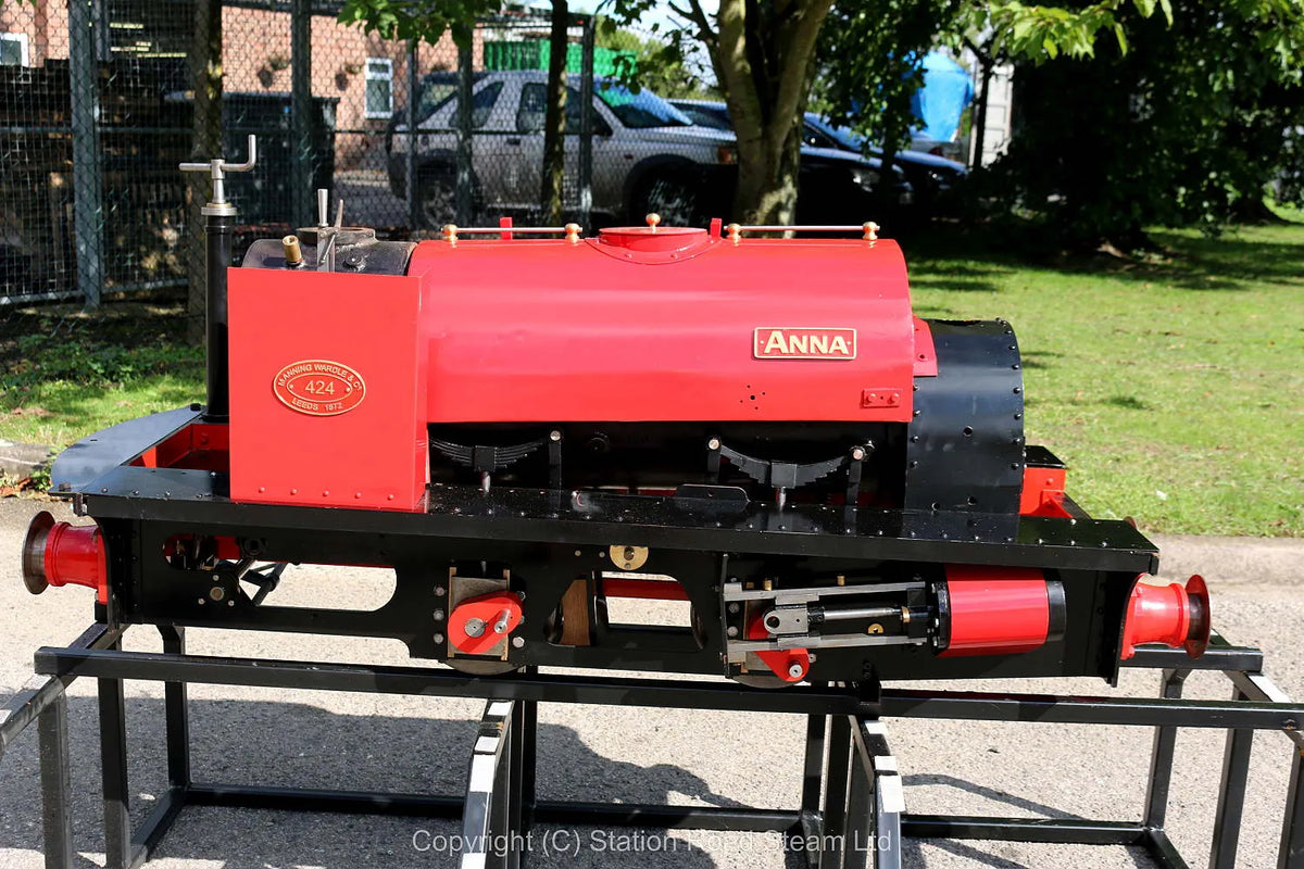 Part-built 7 1/4 inch gauge Manning Wardle 0-4-0ST "Anna"