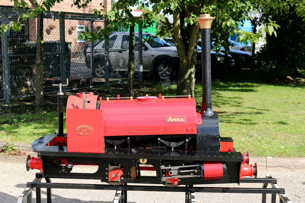 Part-built 7 1/4 inch gauge Manning Wardle 0-4-0ST "Anna"