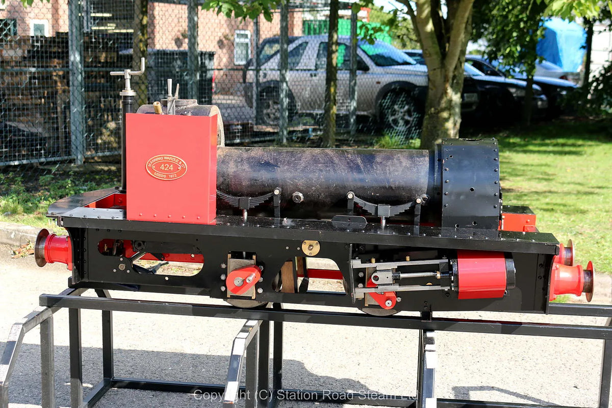 Part-built 7 1/4 inch gauge Manning Wardle 0-4-0ST "Anna"