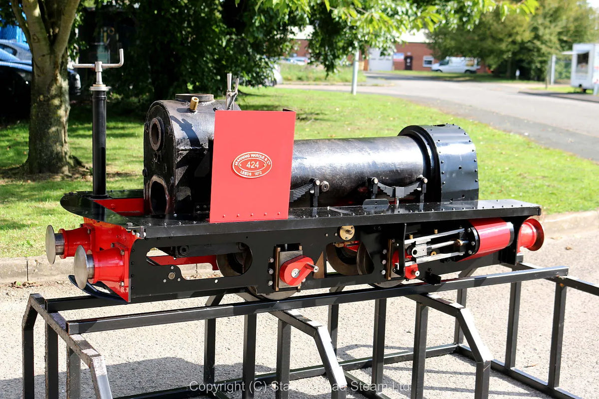 Part-built 7 1/4 inch gauge Manning Wardle 0-4-0ST "Anna"