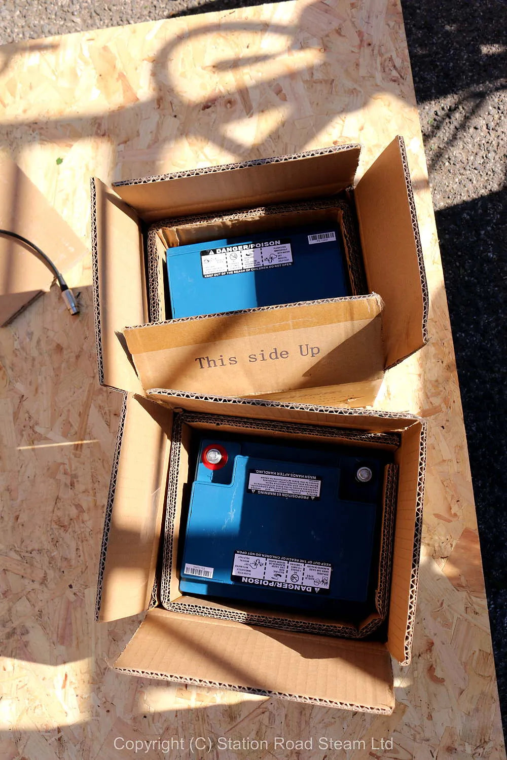 5 inch gauge Class 37 battery electric with new batteries