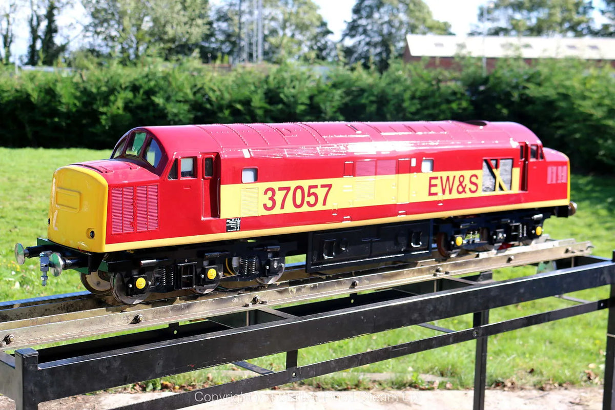 5 inch gauge Class 37 battery electric